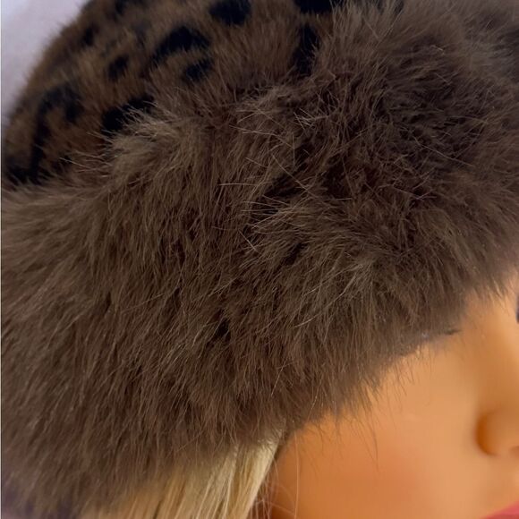 Leopard Print Faux Fur Hat main image 8